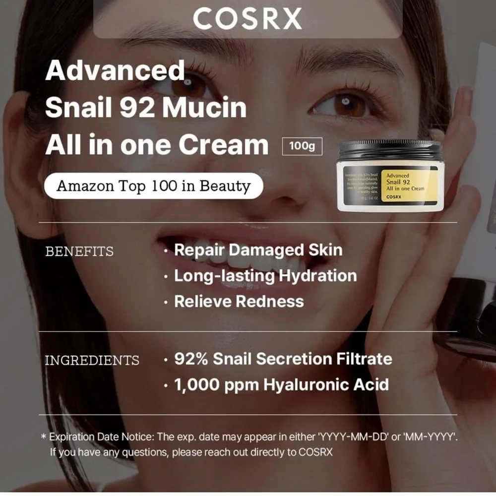 Cosrx advanced snail mucin duo